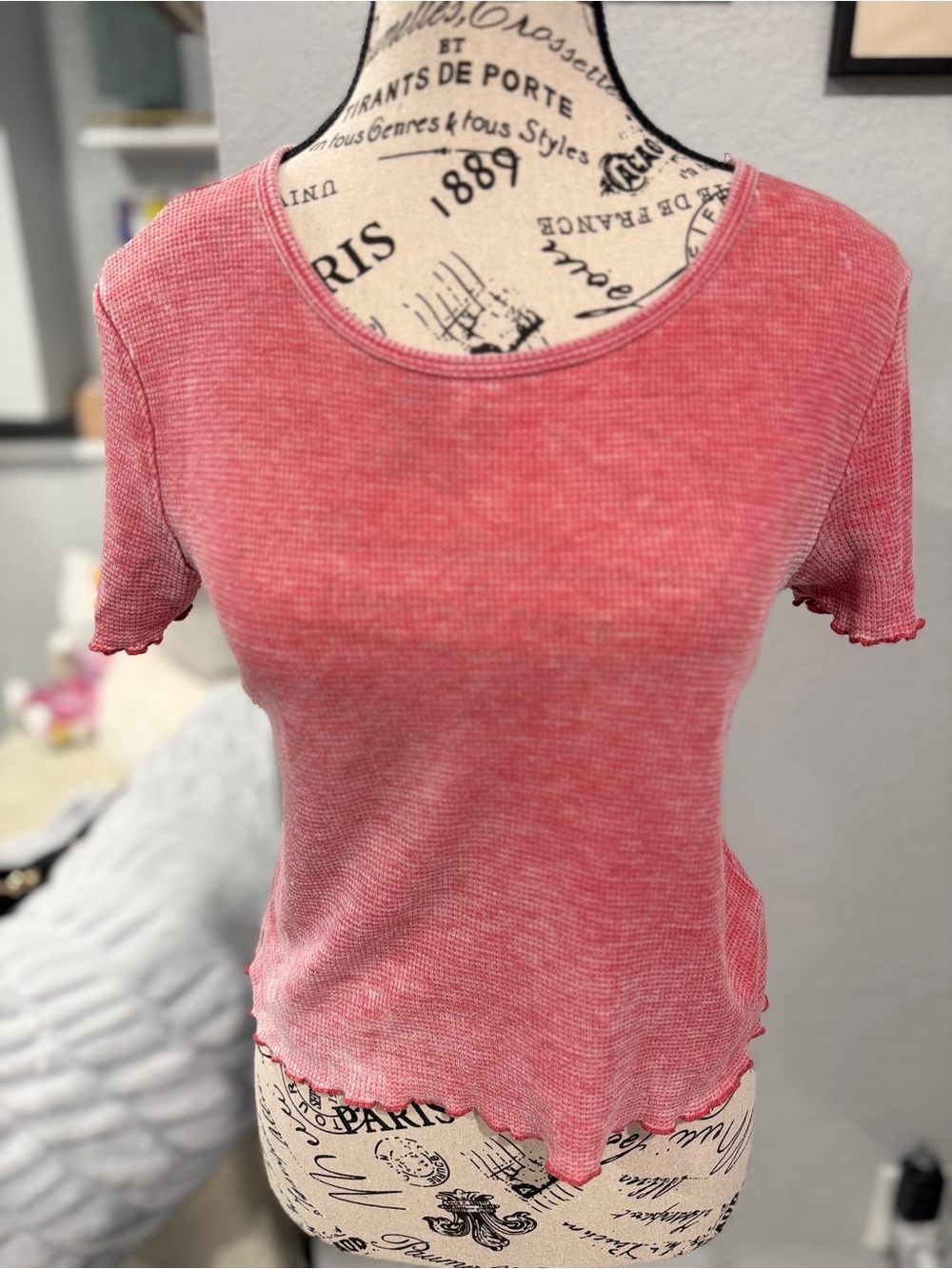 American Eagle Outfitters Burnout Tee Bundle Size Medium | 2 Short Sleeve Tops - Picture 8 of 13